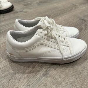 Mens White Vans
